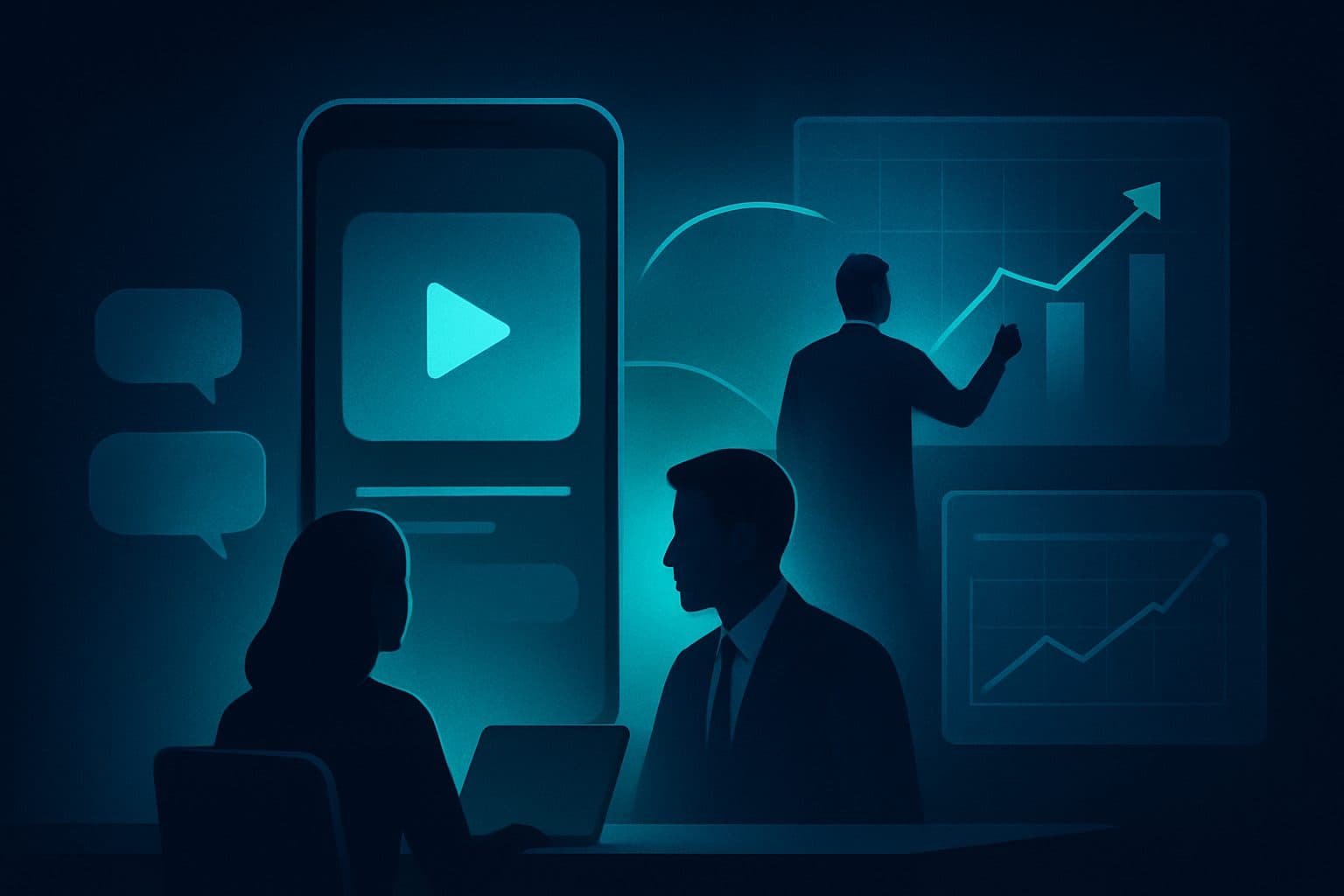 Ilustración: Retos específicos que enfrentan las pymes de formación con vídeo corto en LinkedIn