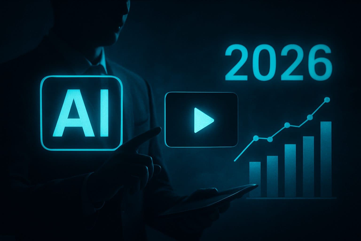 Ilustración: Cómo cumplir el AI Act en pymes usando vídeos cortos en redes sociales