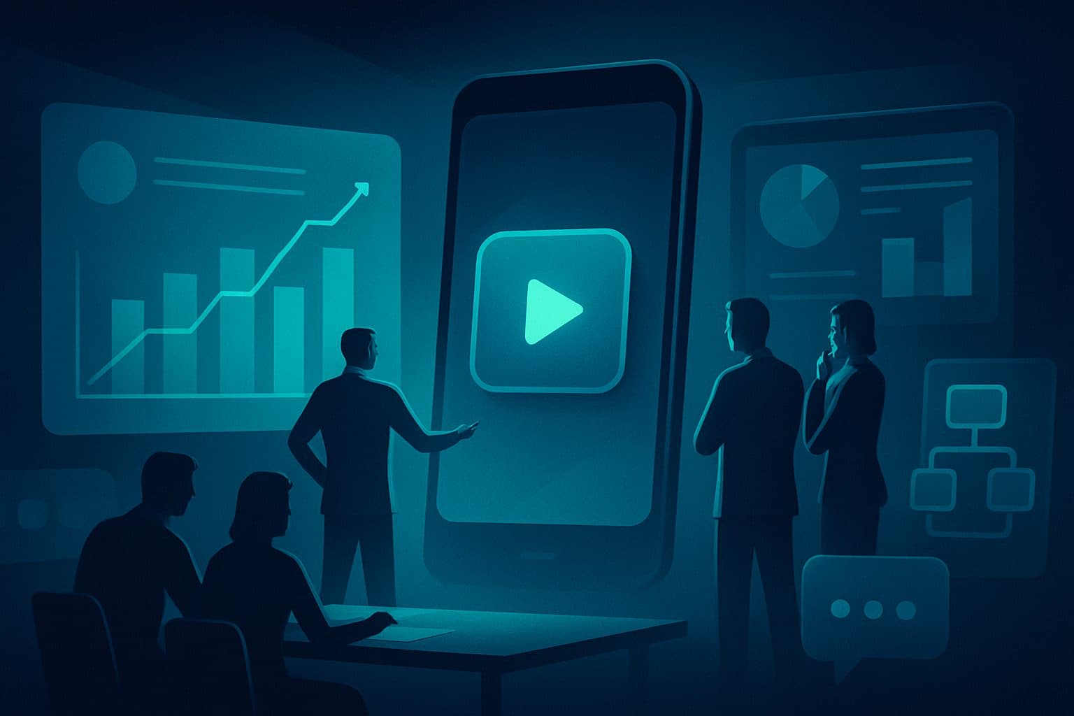 Ilustración: Vídeo corto como herramienta clave en la comunicación B2B industrial