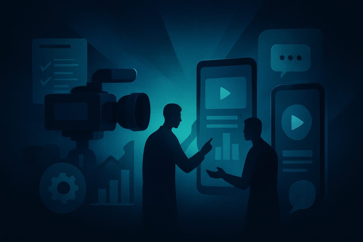 Ilustración: Comparativa entre métodos tradicionales y Gemini 3.5 para producción de vídeo en pymes industriales