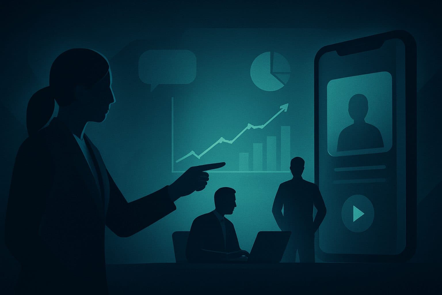 Ilustración: Cómo medir el impacto de los vídeos cortos generados con Gemini 3.5 en LinkedIn