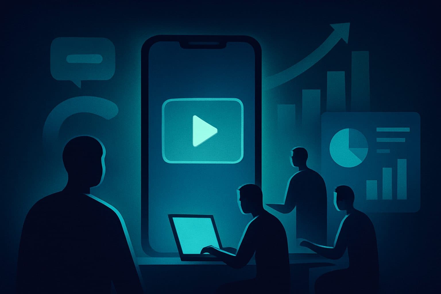 Ilustración: Tipos de shorts virales que generan impacto en Instagram para pymes alimentarias