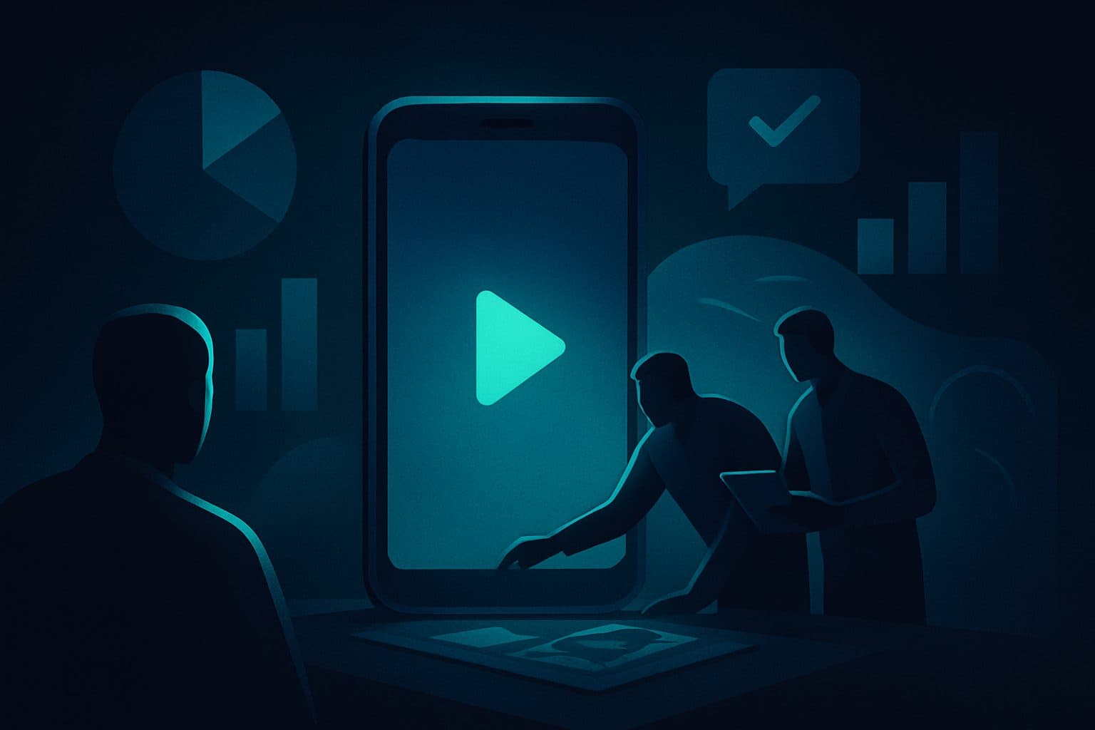 Ilustración: Cómo medir la efectividad de vídeos cortos en la captación de clientes