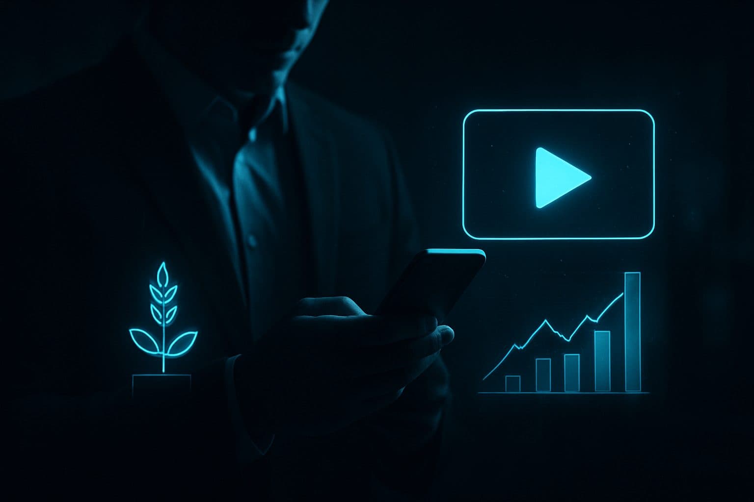 Ilustración: Video corto con IA en pymes agroalimentarias para optimizar ventas en TikTok