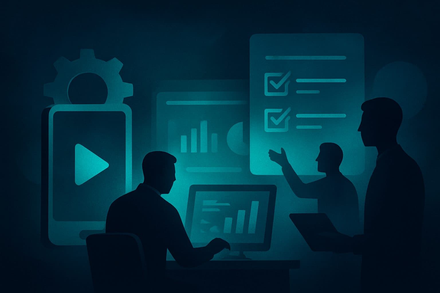 Ilustración: Consejos para automatizar la creación de videos cortos con IA y optimizar resultados