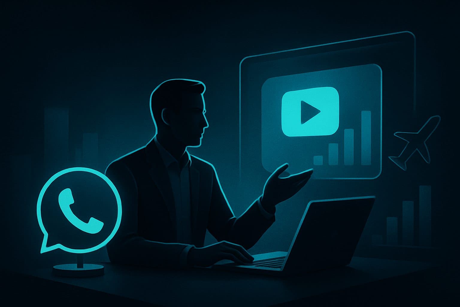 Ilustración: YouTube Shorts para pymes turísticas: captar clientes con vídeos IA desde WhatsApp